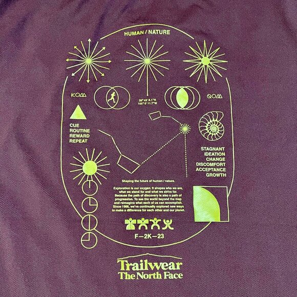 The North Face Men’s Trailwear Lost Coast Moisture Wicking T-Shirt Size XL (New) - Picture 11 of 13